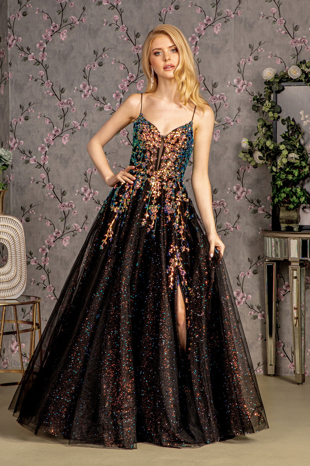 glow in dark prom dresses what?!!! a prom dress that glows in the dark?!!! Snag yours for #prom2025! , , , , Style: EW36037 , #EllieWilde #prom #promdress #fashion #instafashion